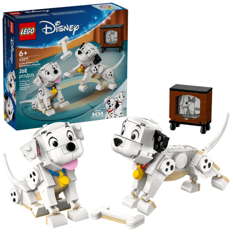 LEGO Disney – Šteniatka Lucky a Penny z filmu 101 dalmatíncov